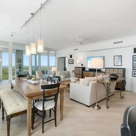 Bayfront Escape With Sunset Views In Bonita Spring Apartment